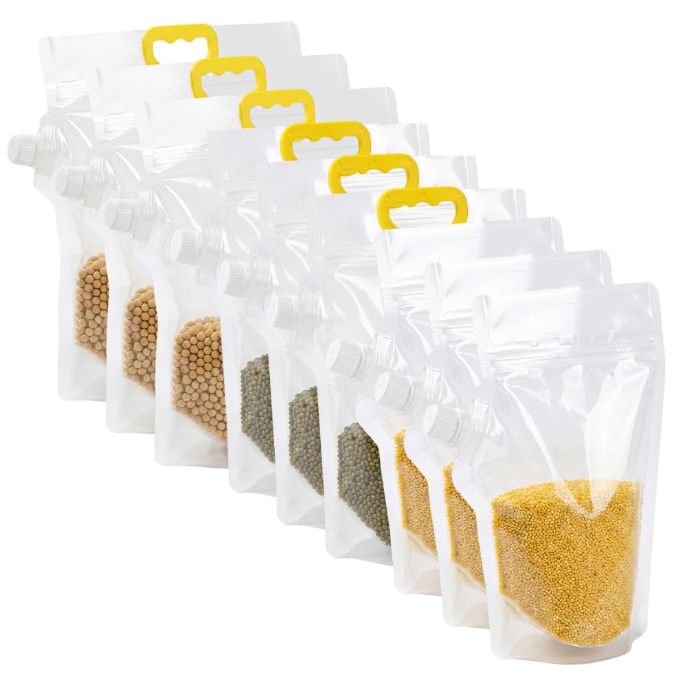 Grid Rice & Grain Storage Container - 6-Compartment Rotating Di