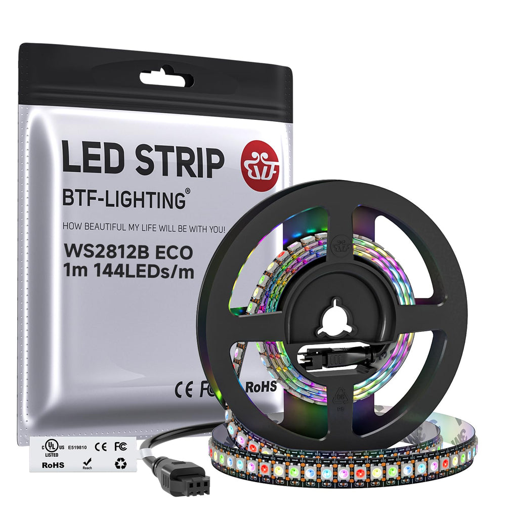 RGB LED Strip Lights 5M USB - Music Sync App Control Room Decor