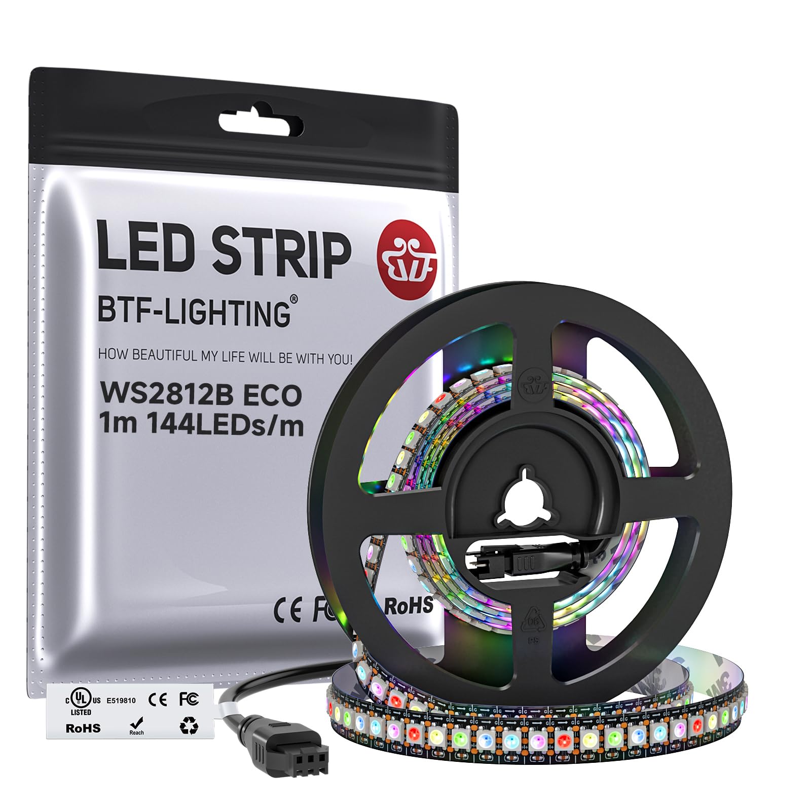 RGB LED Strip Lights 5M USB - Music Sync App Control Room Decor