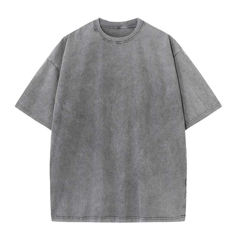 Mens Heavy Cotton Washed T-Shirt 230GSM