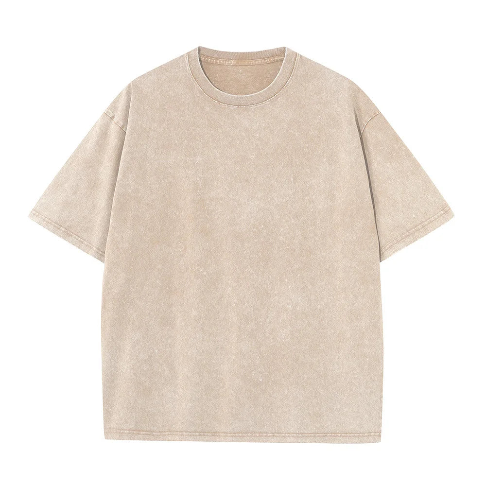Mens Heavy Cotton Washed T-Shirt 230GSM