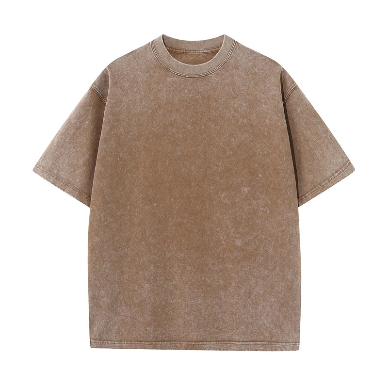 Mens Heavy Cotton Washed T-Shirt 230GSM