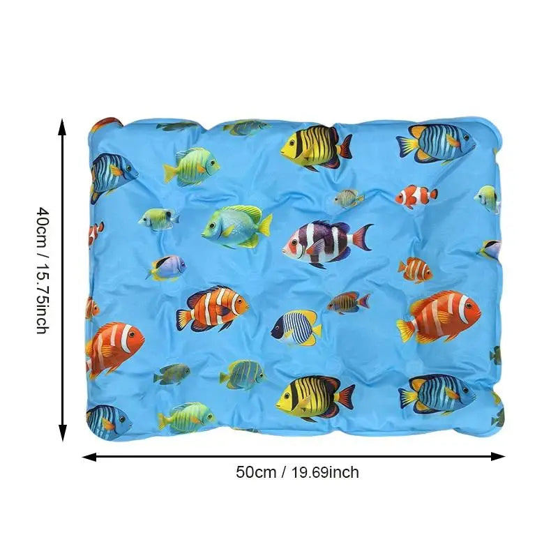 Self-Cooling Pet Mat - Pressure Activated Gel Co