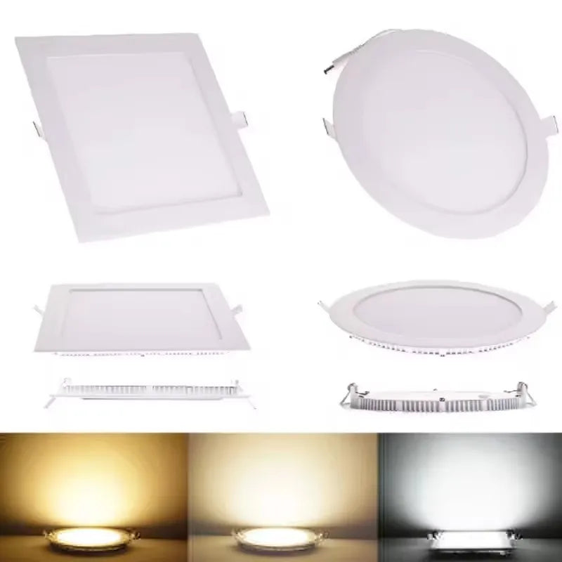 Ultra-Thin LED Recessed Downlight - Energy Efficient Ceiling