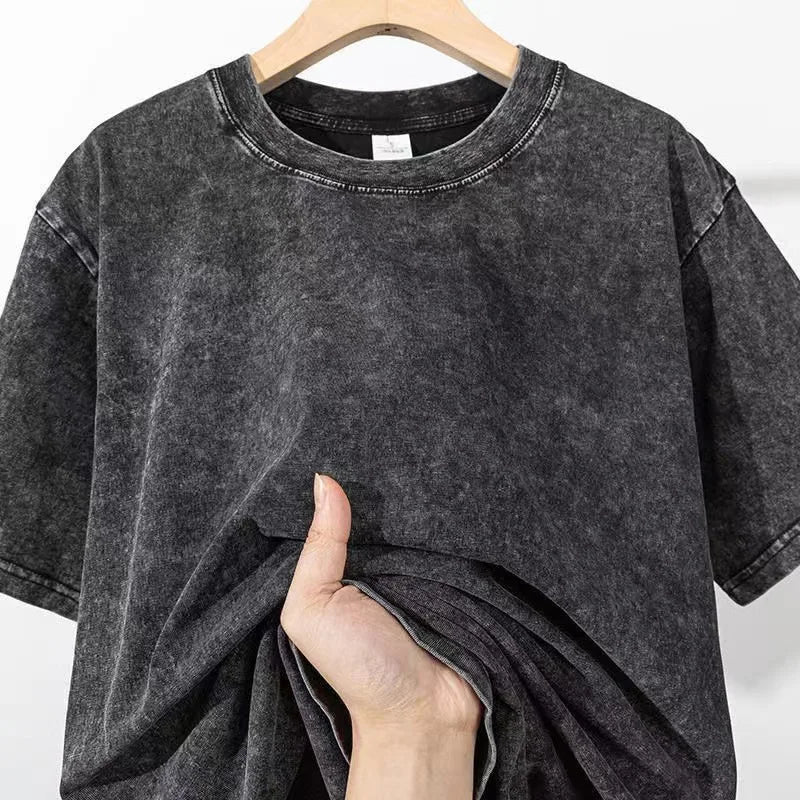 Mens Heavy Cotton Washed T-Shirt 230GSM